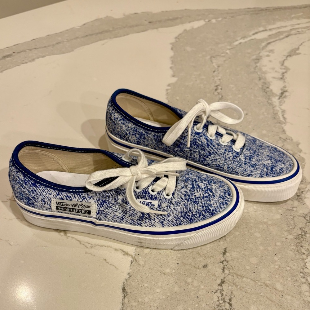 Vans Kids Sneakers Blue and White